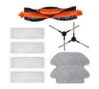 Accessori ricambi per Xiaomi STYJ02YM / Mop Pro, Conga 3490, Viomi V2/Pro/V3/SE/V-RVCLM21B/3C/B106CN, kit accessori ricambio aspirapolvere 9 pezzi