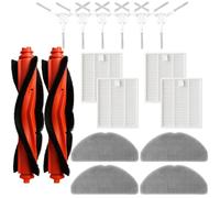 Accessori Ricambi Set di accessori per aspirapolvere robot Xiaomi Robot Vacuum S20, 2 spazzole principali, 6 spazzole laterali, 4 filtri, 4 panni