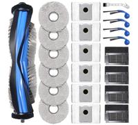Accessori Ricambio per ECOVACS DEEBOT T30C Omni /T30C Pro Omni/T50 Pro Omni Gen3 /T30e Omni per Robot Aspirapolvere,1Spazzola Principale,6 Panni,6 Sacchetti Antipolvere,4 Filtri,4 Spazzole Laterali