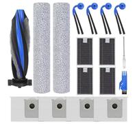 Accessori Ricambio per ECOVACS DEEBOT T90 Omni, T90 PRO OMNI, T90 Max Pro | X12 PRO OMNI Robot Aspirapolvere, Kit Ricambi - 1 Spazzola Principale 4 Filtri 4 Spazzole Laterali 2 Panni Roller 4 Sacchetti