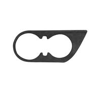 Accessori Rifiniture Interne Auto Copertura Decorativa Per Pannello Portabicchieri Per Auto Per Chevrolet Per Camaro 2016-2020 Adesivo Per Lo Styling Degli Interni(Black grey)