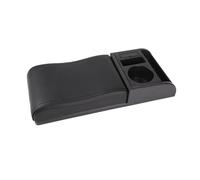 Accessori Rifiniture Interne Auto Cuscino Estensione Per Scatola Del Bracciolo Sedile Anteriore Universale Per Auto Multifunzione Aumenta Le Parti Interne Della Presa USB(A Black)