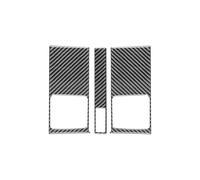 Accessori Rifiniture Interne Auto Per CRV 2007-2011 Accessori In Fibra Carbonio Per Controllo Centrale Dell'auto Bocchetta Dell'aria Condizionata Cornice Copertura