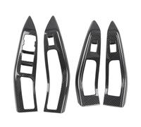 Accessori Rifiniture Interne Auto Per Ford Per Puma 2019-2025 RHD Accessori Auto Finestra Aumento Ascensore Interruttore Controllo Pannello Copertura Trim ABS 4 Pezzi