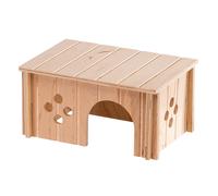 Accessori roditori Ferplast SIN 4645 casetta conigli cavie legno FSC™ pratica