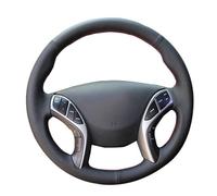 Accessori rotanti Per Hyundai Per Elantra 2011-2018 Per Avante I30 2012-2018 Morbida Pelle Artificiale Copertura Del Volante Dell'automobile (Color : 8-White)