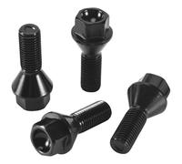 Accessori ruote auto Compatibile con E30 E36 E46 E60 E90 4 pezzi Bulloni per ruote auto Dadi ruota Set Bulloni mozzo ruota Accessori OE 36136781150