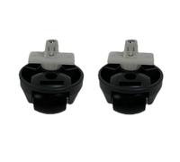 Accessori Ruote Direzionali, Compatibili Con Roborock, Q7 / S7 MaxV Ultra / Q7 Max / S7Pro Ultra S7Max Ultra S8 Q Revo(Black-2 Pieces)