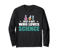 Accessori scienziati per Bambini Che Amano la Scienza Maglia a Manica