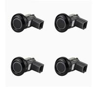 Accessori Sensori Parcheggio PDC Auto Da 4 Pezzi Per ASX Per Lancer Per Sportback Per Outlander Fotocamera ad alta definizione(Rear Black)