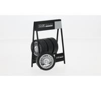 Accessori: set 4 ruote OZ con espositore 1/18 di IXO IXO18SET030W