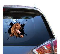 Accessori Setter irlandese Adesivo per auto Setter Irlandese Scherzi Divertenti Adesivi per Ufficio in Vinile per Baby Kawaii Adesivi impermeabili per Garage