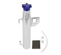 Accessori sistemi di raffreddamento Serbatoio di troppo pieno del serbatoio raccolta in alluminio per il raffreddamento liquido radiatore sportivo(Silver-blue)
