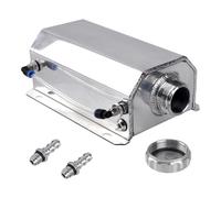 Accessori sistemi di raffreddamento Tanica di raccolta olio da 1 l/2 l, serbatoio sfiato, liquido raffreddamento, radiatore, gas combustibile(2L Silver)