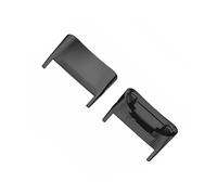 ACCESSORI SMARTWATCH INF Connettore per cinturino per orologio 2 pezzi per Fitbit Charge 5/6 Nero,