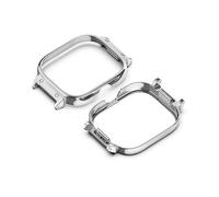 ACCESSORI SMARTWATCH INF Custodia con cornice in metallo per Redmi Watch 5 - 20 mm Argento,