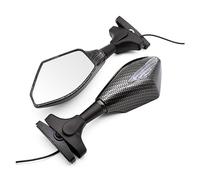 Accessori Specchi per Suzuki GSXR GSX-R 600 750 1000 K1 K2 K3 K4 K5 K6 K7 K8 K9 Specchio per Moto in Fibra di Carbonio Indicatori di Direzione Specchi Retrovisori Accessori Moto (Color : Fibra di Car