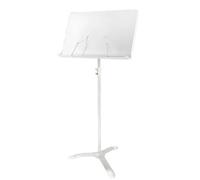 Accessori Spettacoli Leggio Portatile For Orchestra Multifunzionale Adatto For Viaggi E Scuole Adatto Student Nsegnanti(White)