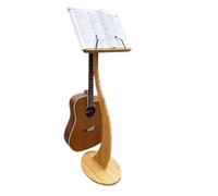 Accessori Spettacoli Leggio Portatile In Legno For Chitarra Violino 340° Flip Adatto Student Nsegnanti