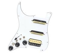 Accessori Standard Pickup Del Battipenna Battipenna Caricato Precablato SSH Per Mano Sinistra Con Set Di Pickup Humbucker Con Divisione Della Bobina Per La Sostituzione Di Chitarre Elettriche ST