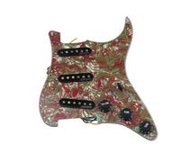 Accessori Standard Pickup Del Battipenna Pickup Per Chitarra Con Imbracatura Battipenna Precablato A 7 Voci Pickup Single Coil WVS Alnico5 SSS Anni '60(N)