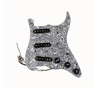 Accessori Standard Pickup Del Battipenna Pickup Per Chitarra Con Imbracatura Battipenna Precablato A 7 Voci Pickup Single Coil WVS Alnico5 SSS Anni '60(D)