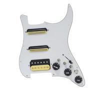 Accessori Standard Pickup Del Battipenna ST Chitarra Battipenna Precablato Bobina Che Divide Due Mini Humbucker Un Humbucker 9K 9K 15K Interruttore Silenzio(L)
