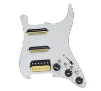 Accessori Standard Pickup Del Battipenna ST Chitarra SSH Bobina Splitting Precablato Battipenna Due Mini Humbucker E Un Humbucker 9K/9K/15K + Interruttore Silenzio(O)
