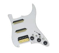 Accessori Standard Pickup Del Battipenna ST Chitarra SSH Bobina Splitting Precablato Battipenna Due Humbucker E Un Humbucker 9K/9K/15K + Interruttore Silenzio(O)