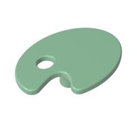 Accessori Tavolozza del Pittore 50 Pezzi GDS-2018 compatibile con Lego Giocattoli sfusi classici MOC Colore Vert sable