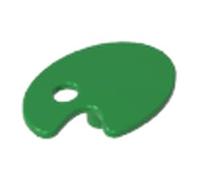 Accessori Tavolozza del Pittore 50 Pezzi GDS-2018 compatibile con Lego Giocattoli sfusi classici MOC Colore Vert