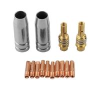 Accessori torcia di saldatura MIG 14 pezzi per kit di ricambio ugello MB15 AK