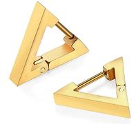 Accessori triangolari degli uomini degli orecchini della vite prigioniera di geometria semplice di personalità, durevolezza dell'