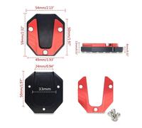 Accessori Universali Per Moto Base Di Supporto Laterale Antiscivolo Elettrica