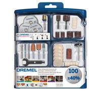 Dremel Set di Accessori Multiuso - 100 Pezzi - 1 Set