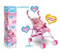 Accessori - Vari - Teorema: Ciao Ciccio - Passeggino In Metallo Per Bambole C...