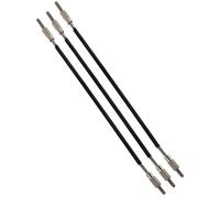 accessori violino 3 pezzi violino tailgut bussola adesivi e decalcomanie coda corda budello tailgut 4/4 cavo filo di acciaio