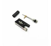 accessori violino 4/4 Arco di violino Ebano/legno di serpente Rana + rame/argento Bottone a vite Abalone Accessori per parti di violino(Color:Copper 2)