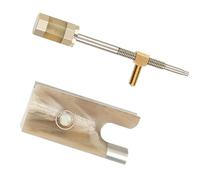 accessori violino 4/4 Arco per violino Rana Vero corno di bue bianco Paris Eye ForSnakewood Master Bow Maker Violino Liutai