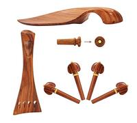 accessori violino 4/4 Di Mogano Violino Strumenti Di Riparazione Per Accordatura Bordo Della Corda Pioli Per Violino Chiodo Della Coda Resto Della Spalla Accessori Per Strumenti Musicali