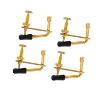accessori violino 4 pz/1 set 4/4 3/4 Violino Accordatori Fine Hill Style Metallo Stringa di Regolazione Sensibile E Preciso Facile da Installare(Color:4-4 3-4 Violin Pad)