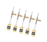 accessori violino 5 pezzi 1 set bottoni a rana per arco di violino in oro viti con occhielli per parti di arco di violino 4/4 3/4