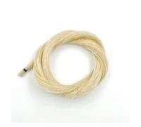 accessori violino 7g Arco di Capelli per Violino Basso Arco Equiseto Bianco Nero Marrone Naturale Coda di Cavallo Crine di Cavallo Coda di Cavallo(Color:White)