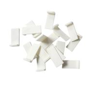 accessori violino Accessori di ricambio per testata per arco per violino realizzati in plastica e osso di mucca(Color:White)