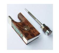 accessori violino Arco Ebano Rana 4/4 Violino Argento Bottone A Vite Abalone Sheild Parti Rotonde Strumenti A Corda