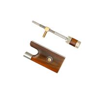 accessori violino Bellissimo corno di bue rosso di livello avanzato montato in cupronichel per arco di violino 4/4 con pulsanti