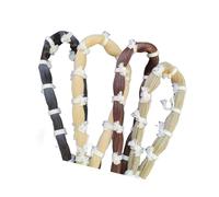 accessori violino Capelli bianchi naturali di coda di cavallo Capelli di arco per violino Capelli di coda di cavallo mongolo per forniture per archetti per violino(Color:White)