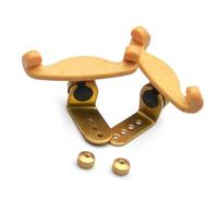 accessori violino Coppia di supporti per spallacci in ottone e artigli in gel di silice supporto regolabile per 4/4 1/2 1/4(Color:For 1-4)