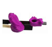 accessori violino Dispositivo di spostamento dell'arco per dispositivo di presa dell'arco per correzione della forma della mano del violino per principianti adulti(Color:Purple)