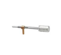 accessori violino Maestro arco per violino in ebano rana occhio parigino intarsio parte intagliata per archetto professionale con pulsante(Color:1 pc Button)